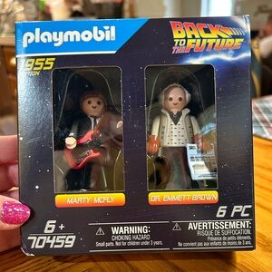 3 for $20 Playmobil Back to the Future 1955 set Marty McFly Dr. Emmett Brown